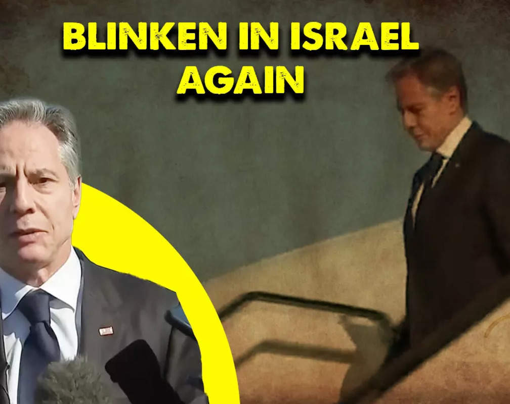 
US State Secretary Antony Blinken lands in Tel Aviv as Israeli forces surround Gaza City
