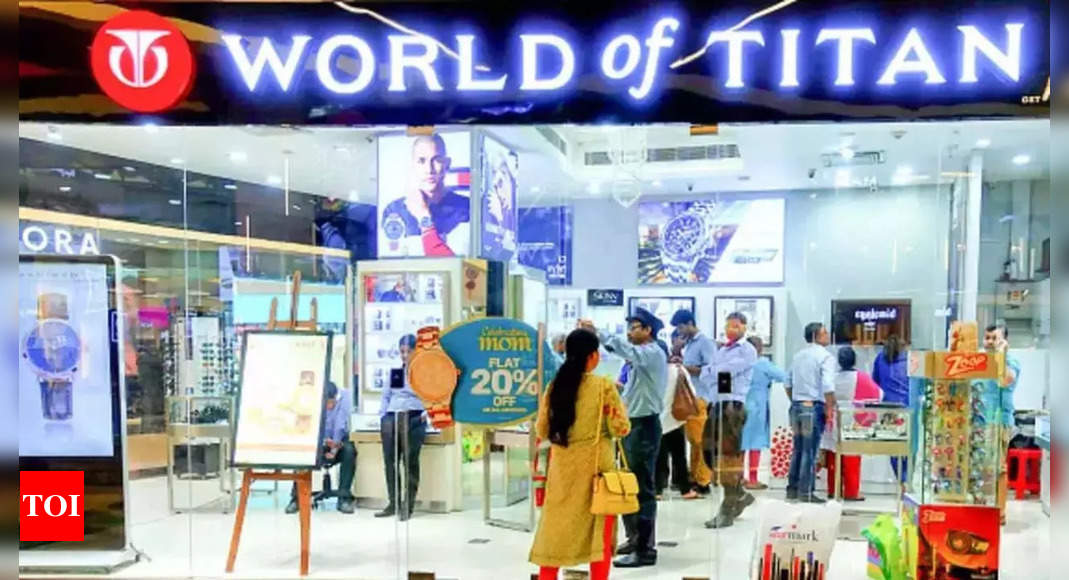 Titan Q2 net profit rises 9.7 percent to Rs 916 crore – Times of India