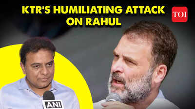 "Pappu for a reason..." Telangana's KTR hits out at Rahul Gandhi over corruption allegations in Kaleshwaram