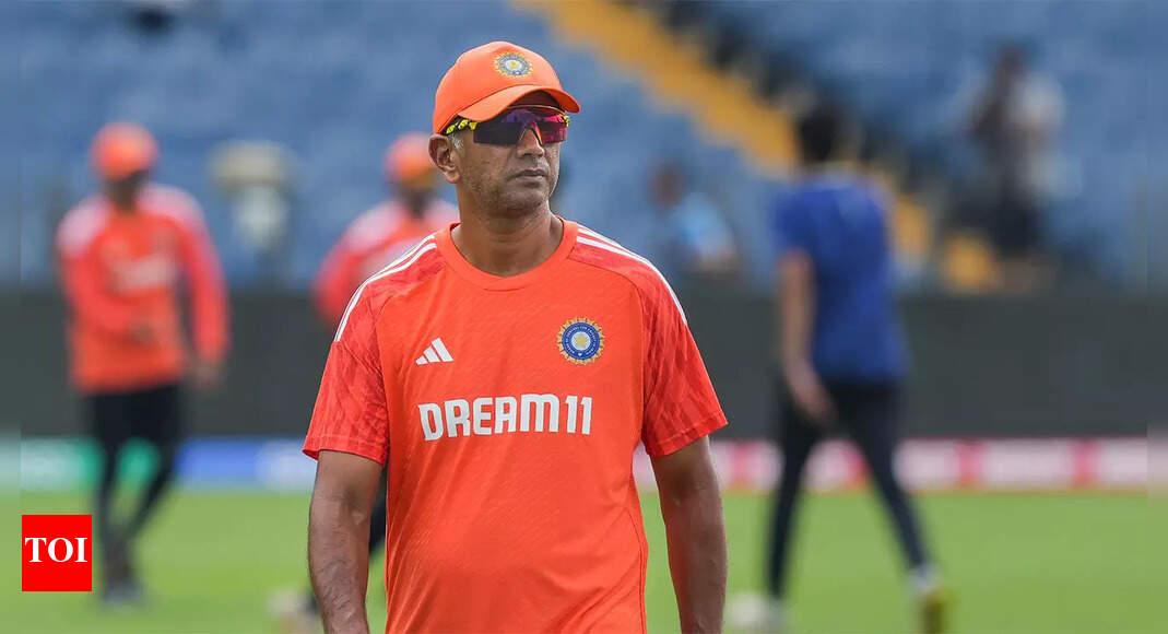 Rahul Dravid checks in at Eden, ‘happy’ with match strip