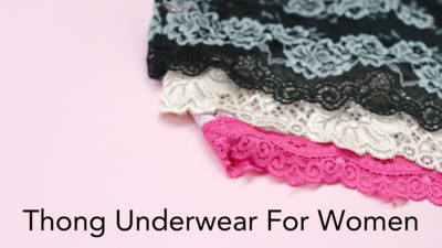 Thong Underwear For Women: Thong Underwear For Women: Top Picks Online