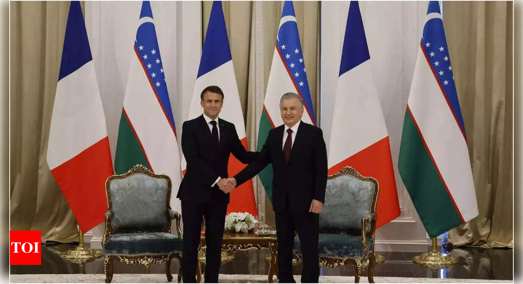Macron: Macron says France and Uzbekistan aim for ‘strategic’ ties