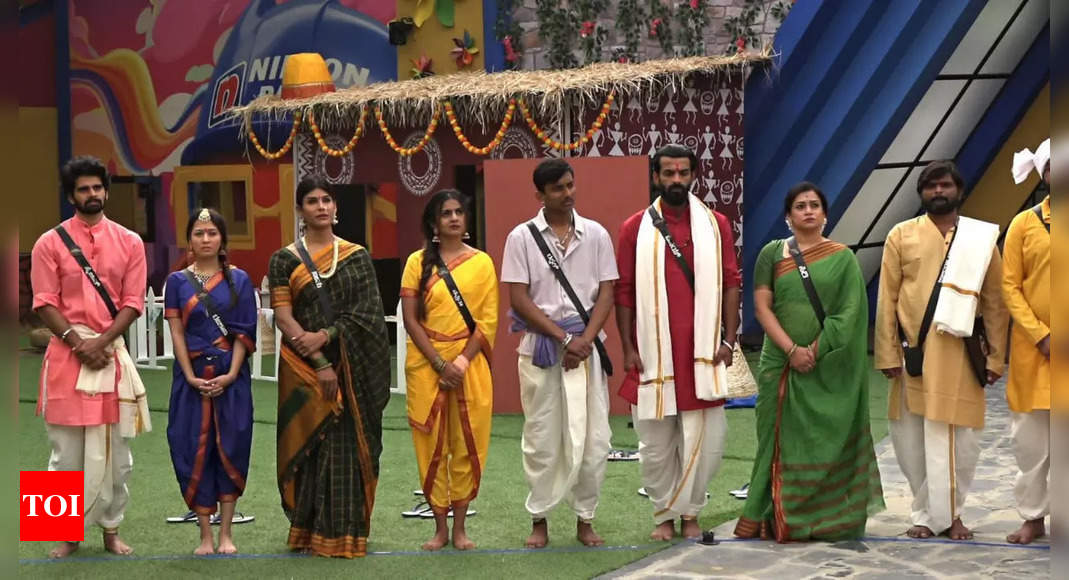 Bigg Boss Kannada 10 Nominated Contestants Await Intense Eviction Round Times Of India 