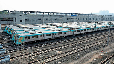 Mumbai: 9th train of Metro 3 arrives at Aarey car depot; trials later this month