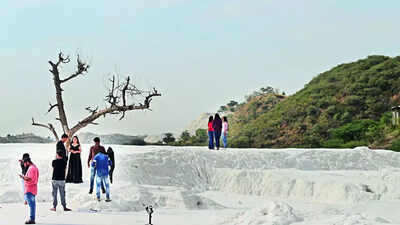 Marble City turns into 'Nakli Kashmir,' but slurry keeps harming environment