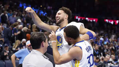 NBA: Golden State Warriors' Stephen Curry shines in high stakes victory over Oklahoma City Thunder