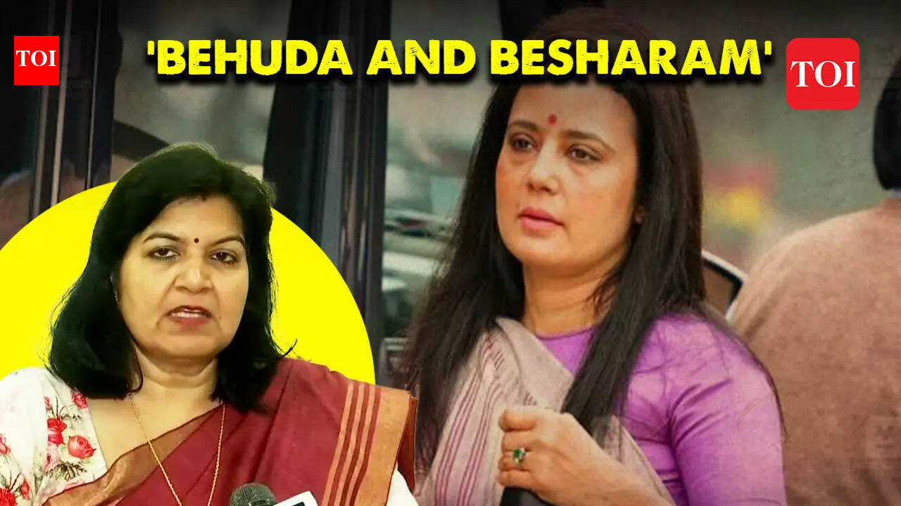 'Behuda and Besharam': Mahua Moitra used filthy language against Ethics ...