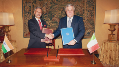 EAM Jaishankar, Italian Counterpart Tajani Sign 2 Agreements To Boost ...