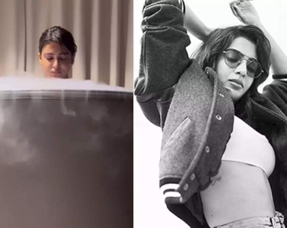 
Samantha Ruth Prabhu shares video of her recent cryotherapy session
