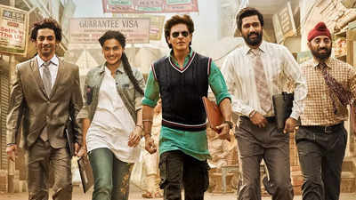 Dunki: Shah Rukh Khan reconfirm the film's release date with a new poster | Hindi Movie News - Times of India