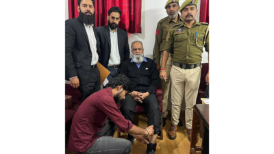 J&K Police becomes first police force in country to introduce GPS tracker anklets