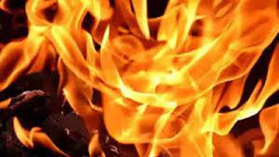 Fire at bangle factory in Bawana injures labourer
