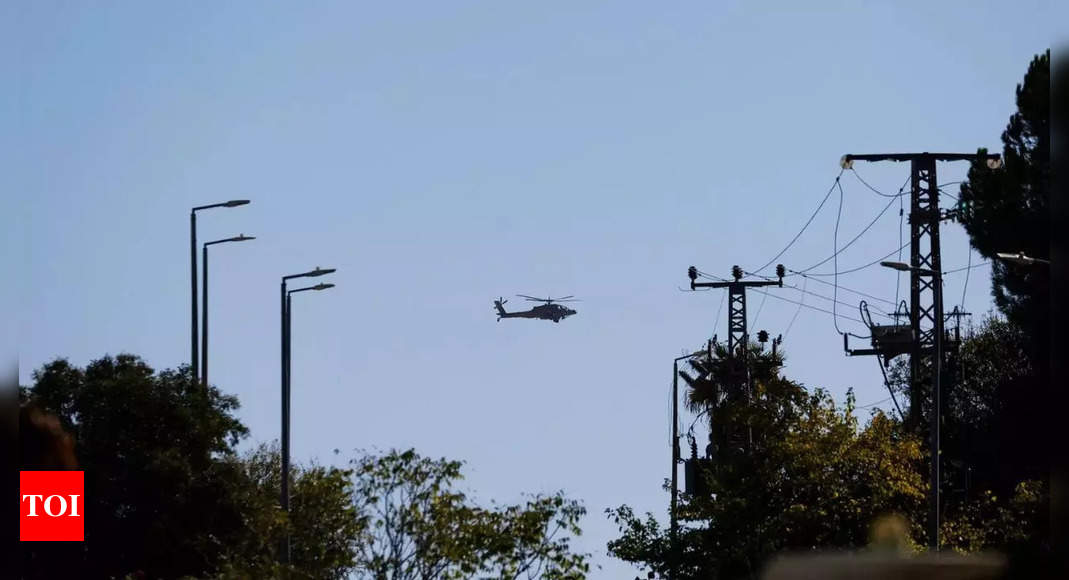 L’armée israélienne dit avoir intercepté un drone en approche au-dessus du Liban