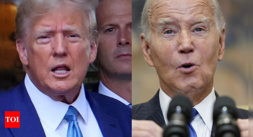 Trump Trump Leads In 5 Of 6 Key Battleground Us States As Voters Blast Biden Polls Times Of