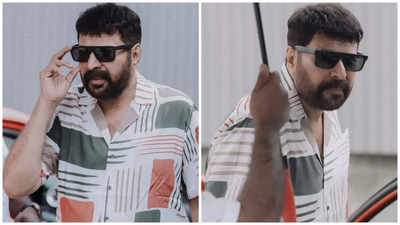 Mammootty shares a stylish glimpse from ‘Turbo’ sets