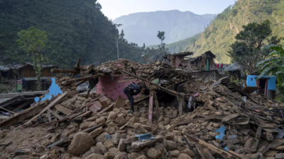 Earthquake: Nepal Earthquake Death Toll Revised To 153 - Times Of India