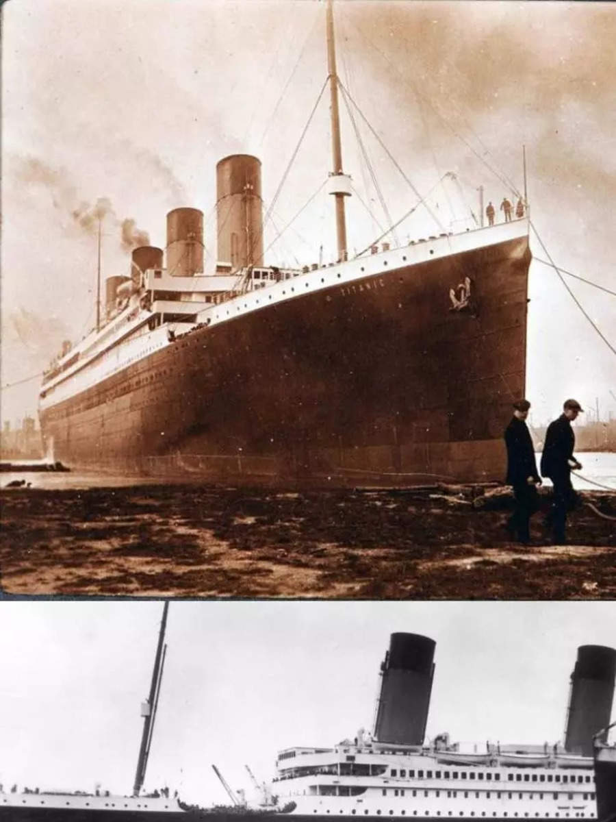 7 Rare Pictures Of The Titanic Before And After The Sinking | Times Now