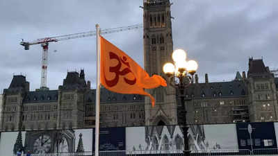 Indian-Canadian lawmaker hosts Diwali celebration; raises Hindu flag
