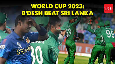 World Cup 2023: Bangladesh secures 3 wickets victory over Sri Lanka