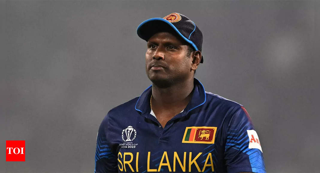 It was disgraceful, never seen a team going down to that level: Angelo Mathews on ‘time out’ drama | Cricket News – Times of India