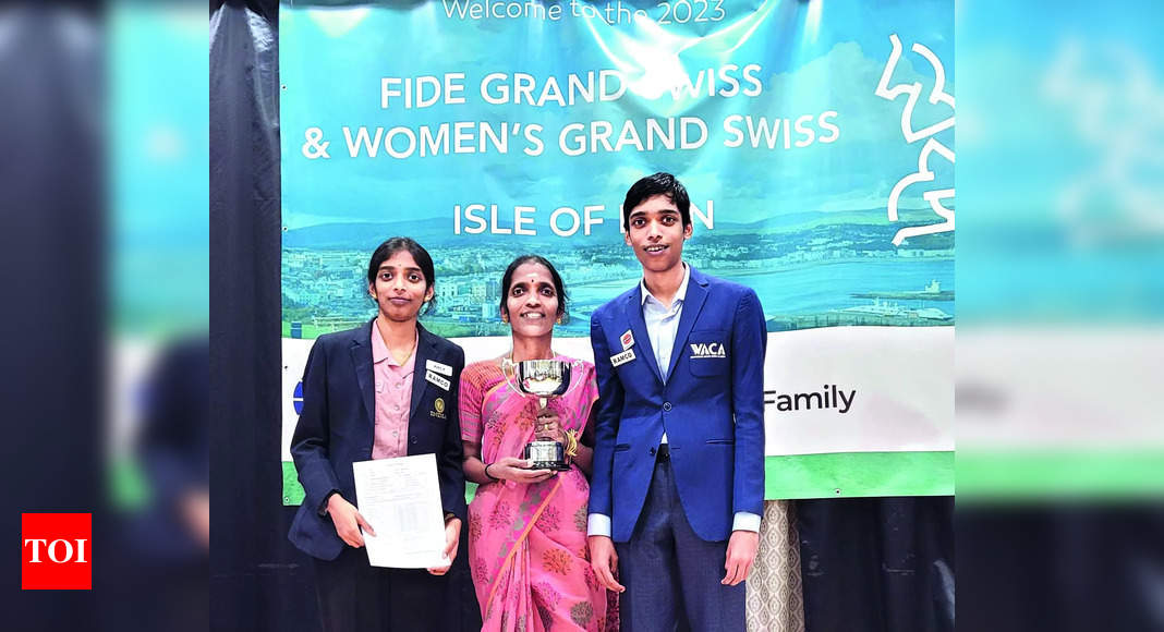 It's all in the family: After Praggnanandhaa, sister Vaishali bags third  and final WGM norm