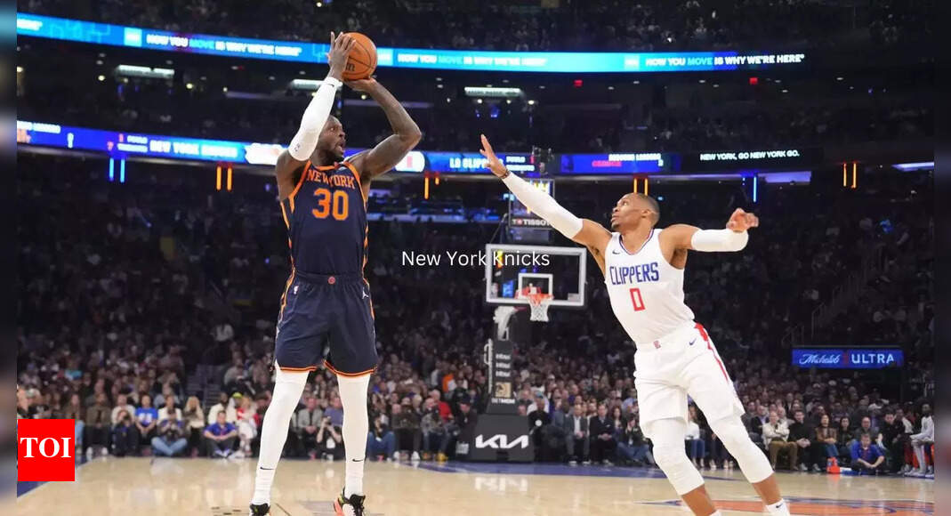 NBA: New York Knicks take charge in fourth quarter to defeat Los ...