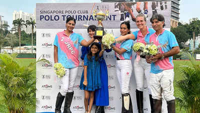 Jaipur Riding and Polo Club girls team wins maiden Singapore Polo Club international title