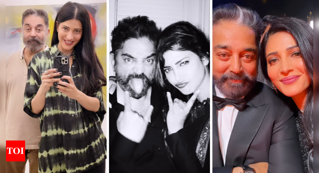 Shruti Haasan wishes dad Kamal Haasan on his 69th birthday; says, 'You ...