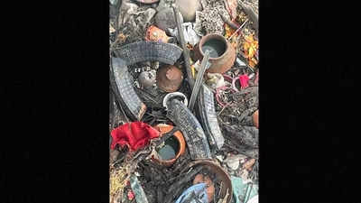 4 loaded magazines, rusted ammunition recovered from pond in Jammu-Kashmir's Samba district