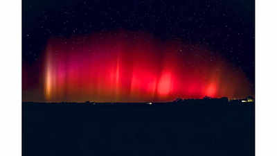 For the first time, mesmerizing red Northern Lights seen in Bulgaria