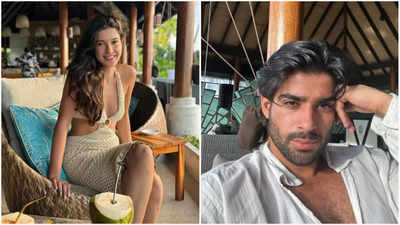 Is Shanaya Kapoor enjoying a beach vacation with rumoured boyfriend Karan Kothari?