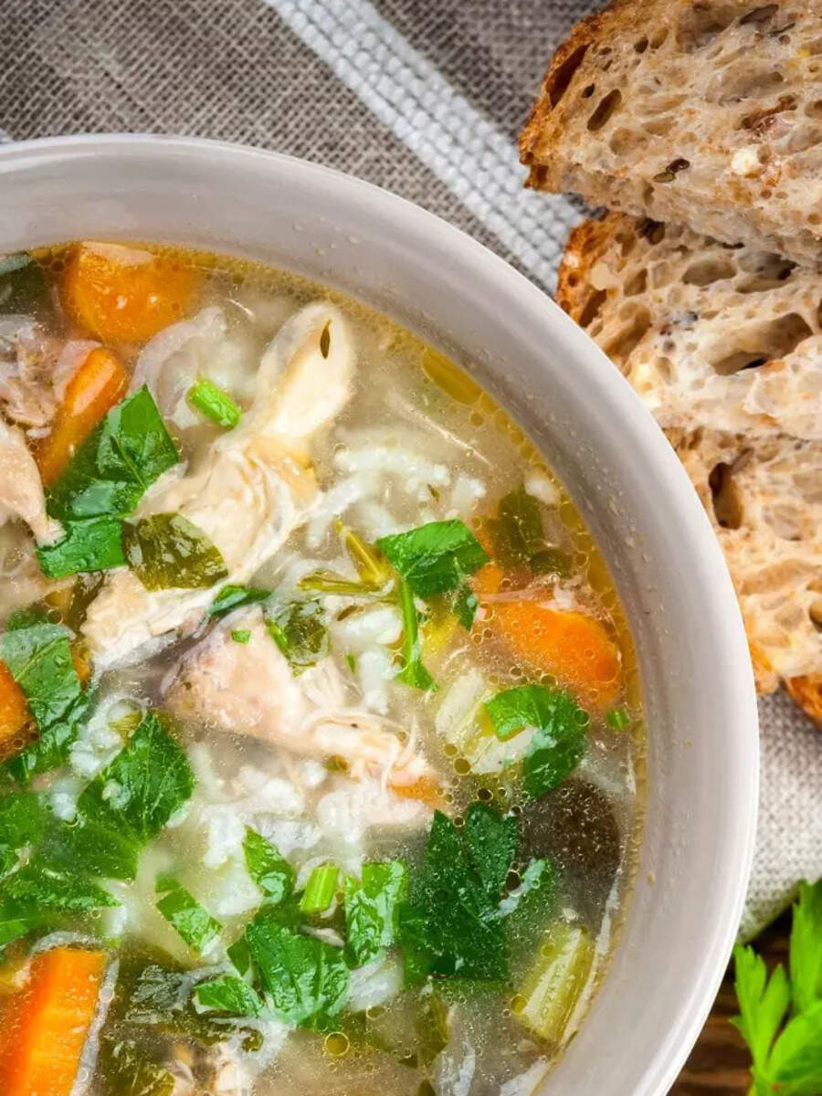 Winter dinner How to make Chicken Quinoa soup for weight loss Times