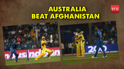 Australia vs Afghanistan: Glenn Maxwell's 'Superhuman' innings seals nail-biting victory over Afghanistan for Australia