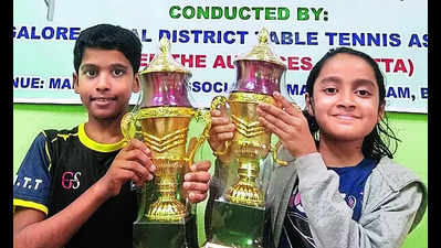 Tournament: Satwik, Yuktha Champs | Bengaluru News - Times Of India