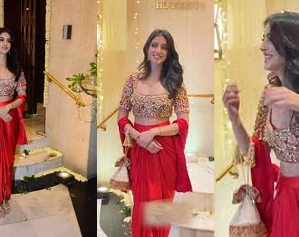 
Amitabh Bachchan's granddaughter Navya Naveli Nanda drops stunning pictures as she dresses up for Diwali party, Suhana Khan and rumoured BF Siddhant Chaturvedi react
