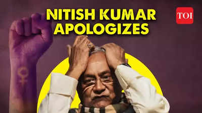 "Hum maafi mangte hai", Nitish Kumar after his sexist remark on women