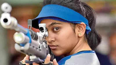 Bengal's Mehuli Ghosh clinches gold in 37th National Games - Times of India