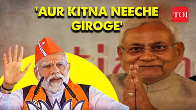 'Kitna Neeche Giroge': PM Modi slams Nitish Kumar during his public rally in Guna, Madhya Pradesh