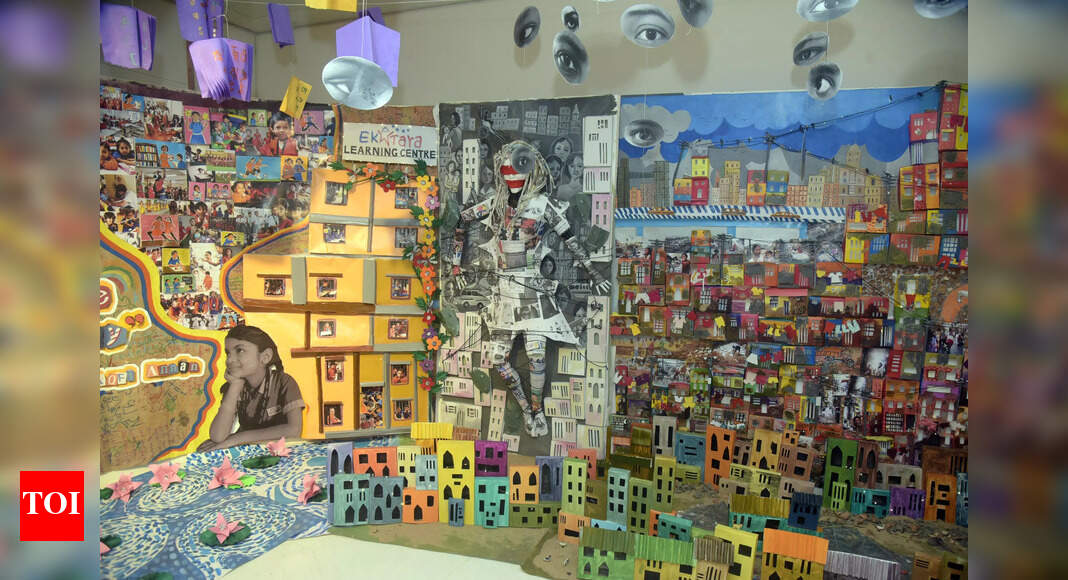 An eco-friendly diwali exhibit by NGOs and Bengal artisans at a city ...