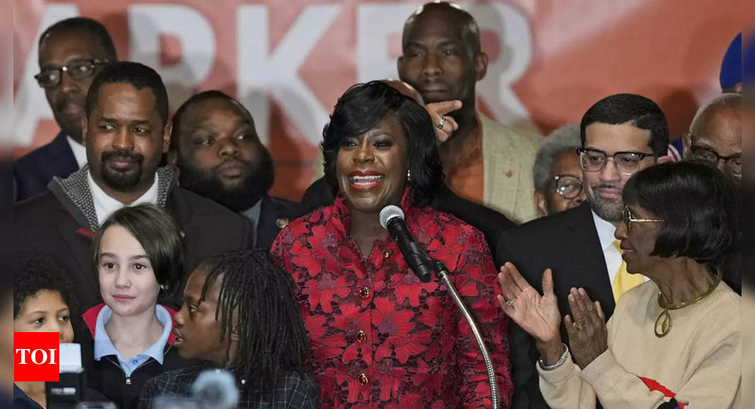 Philadelphia Mayor Historic Win Cherelle Parker Becomes Philadelphia S First Female Mayor