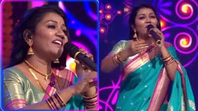 Sa Re Ga Ma Pa Li'l Champs: Judge Vaishali Made enchants viewers with her performance on 'Aali Majhya Ghari He Diwali', watch