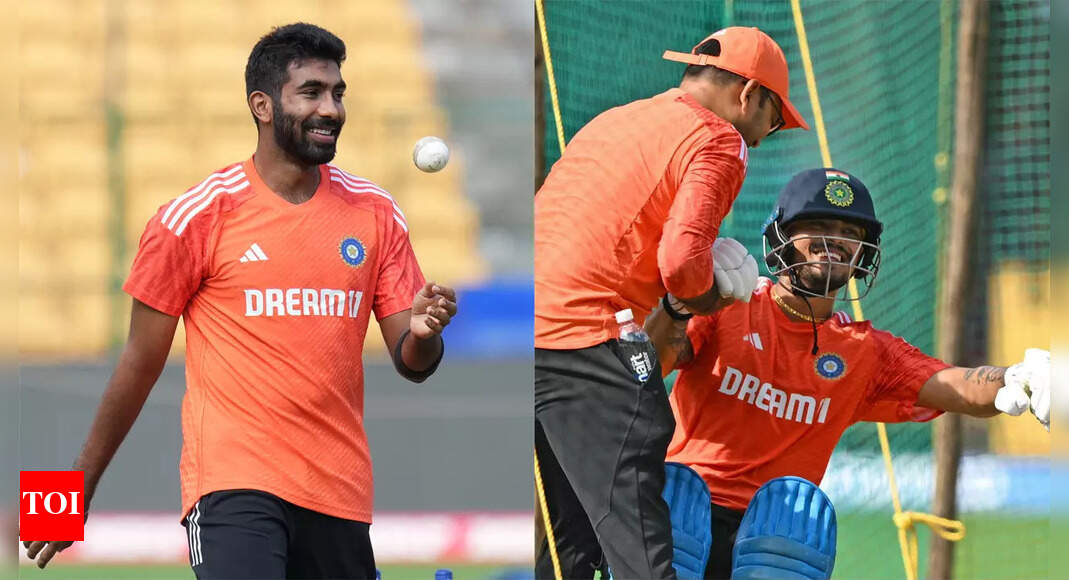 Jasprit Bumrah troubles India batters in optional net session | Cricket News – Times of India