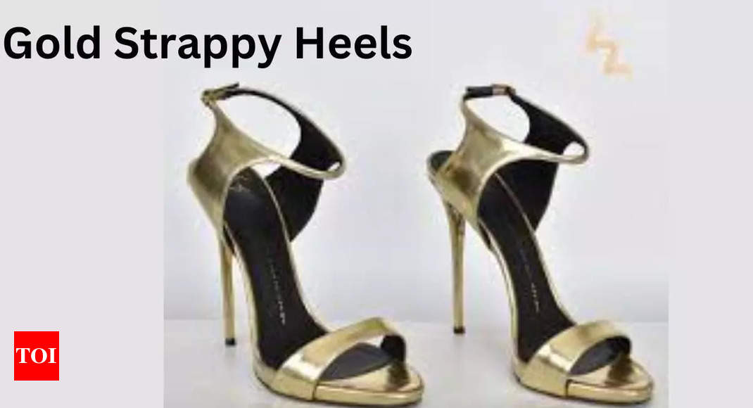 Gold Heels | Rose Gold High Heels | PrettyLittleThing CA