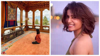 Amid Acting Break, Samantha Ruth Prabhu Engages In Meditation As She ...