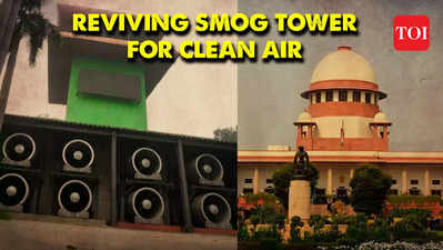 Supreme Court directs smog tower repair as Delhi air quality remains 'severe'