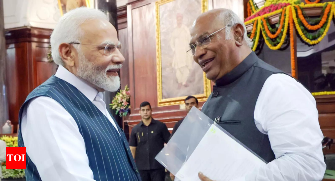 mallikarjun kharge: 9 years of Modi govt: Congress accuses BJP of