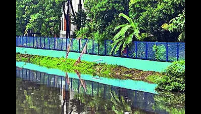Dredging over, fencing plan for canals to stop dumping of waste