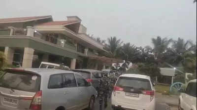 IT raids premises of Congress leader Ponguleti Srinivas Reddy in poll-bound Telangana
