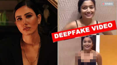 After Rashmika Mandanna's DEEPFAKE video goes viral, Sonnalli Seygall recalls her similar 'scary' experience; says 'My mom brought it to my notice...'