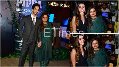 Ishaan Khatter's rumoured girlfriend Chandni Bainz attends a special screening of 'Pippa'
